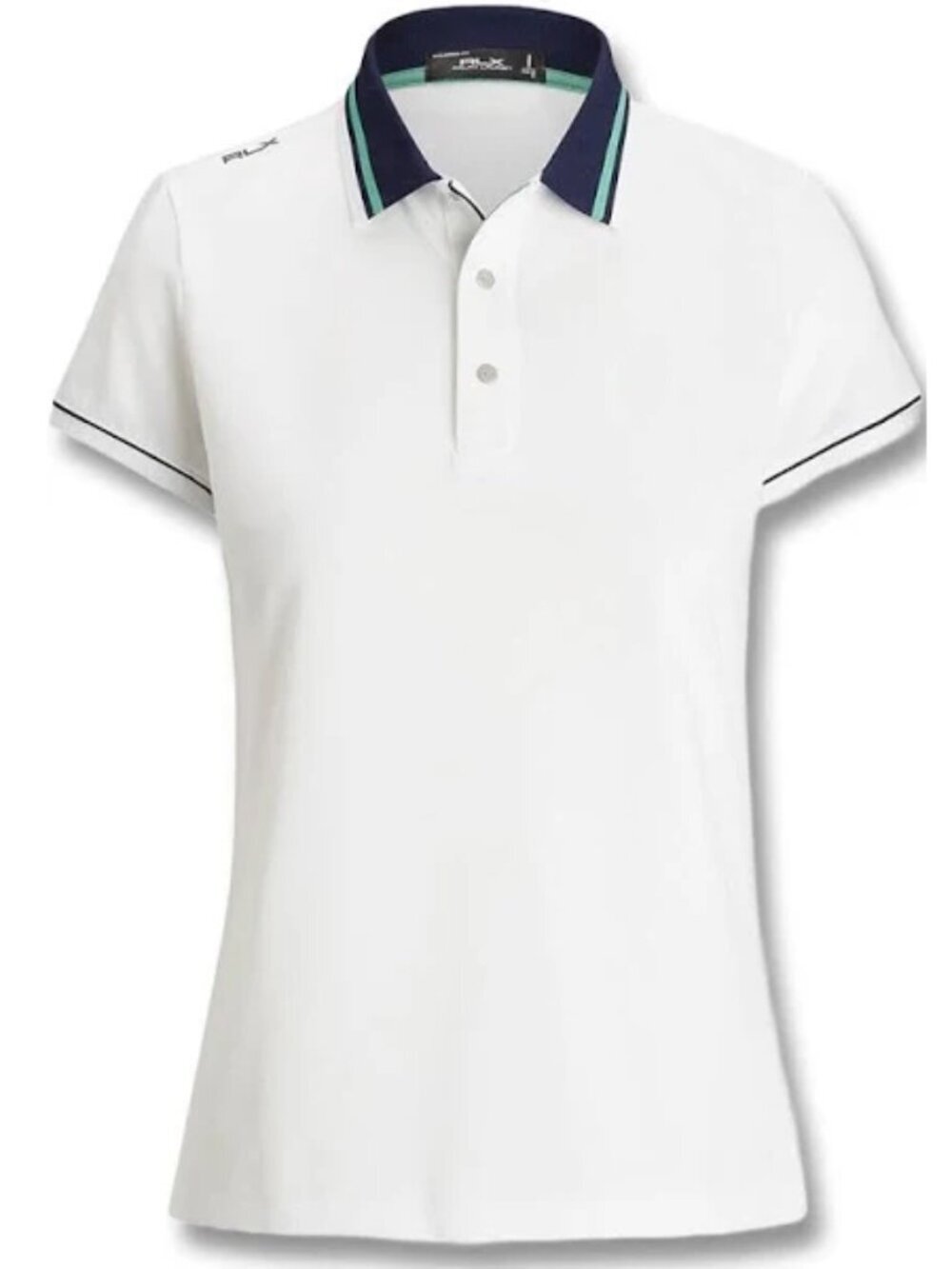 NWT RLX Ralph Lauren Polo Golf Women's Tour Pique Val Polo Shirt